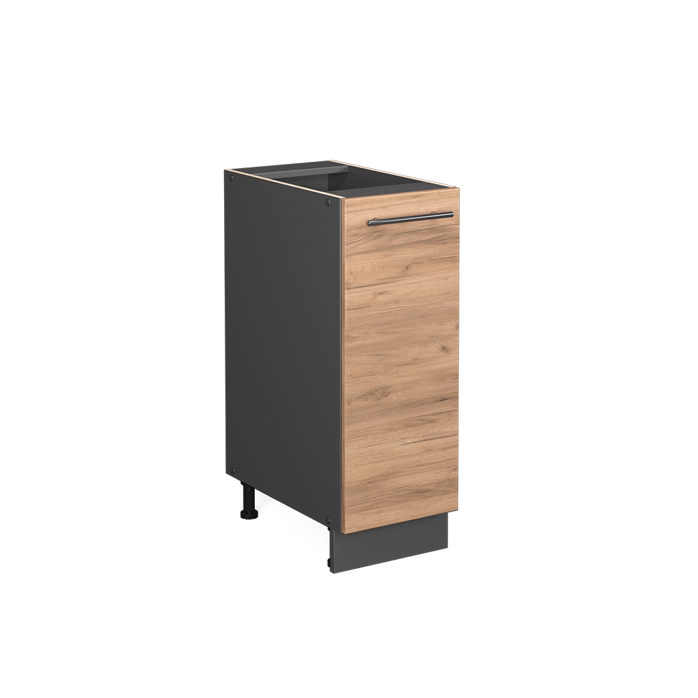 foto del prodotto vicco armadio cucina dispensa alto quercia dorata 30 cm senza piano di lavoro