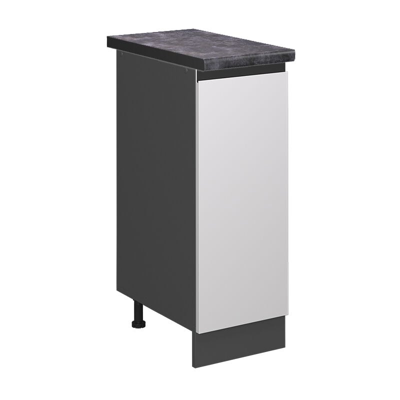 foto del prodotto vicco armadio cucina dispensa alto r line, bianco, 30 cm , pl antracite