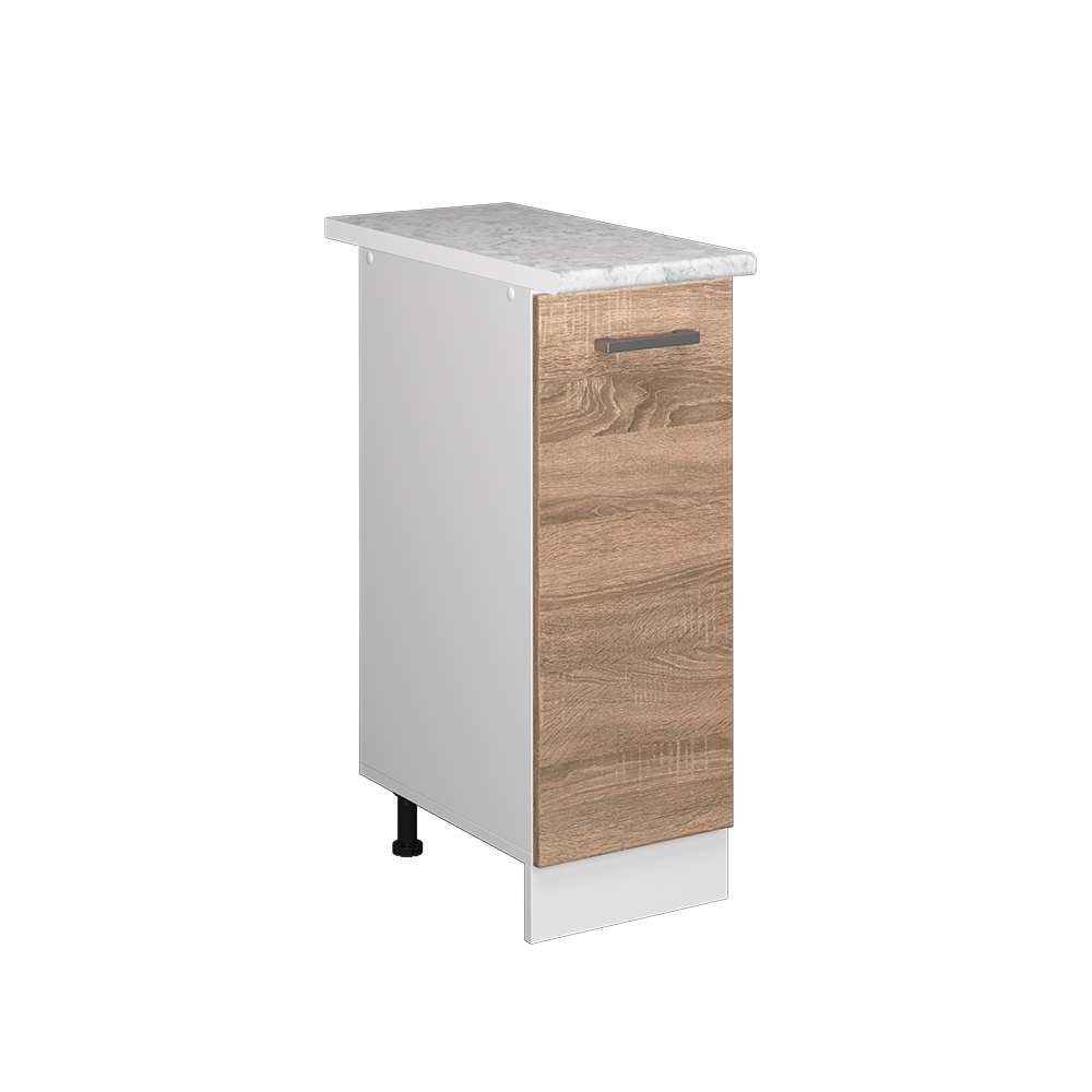 foto del prodotto vicco armadio cucina dispensa alto r line, sonoma, 30 cm , pl marmo