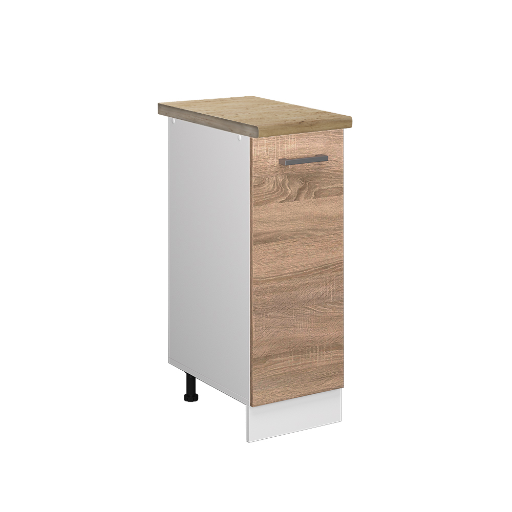 foto del prodotto vicco armadio cucina dispensa alto r line, sonoma, 30 cm , pl rovere