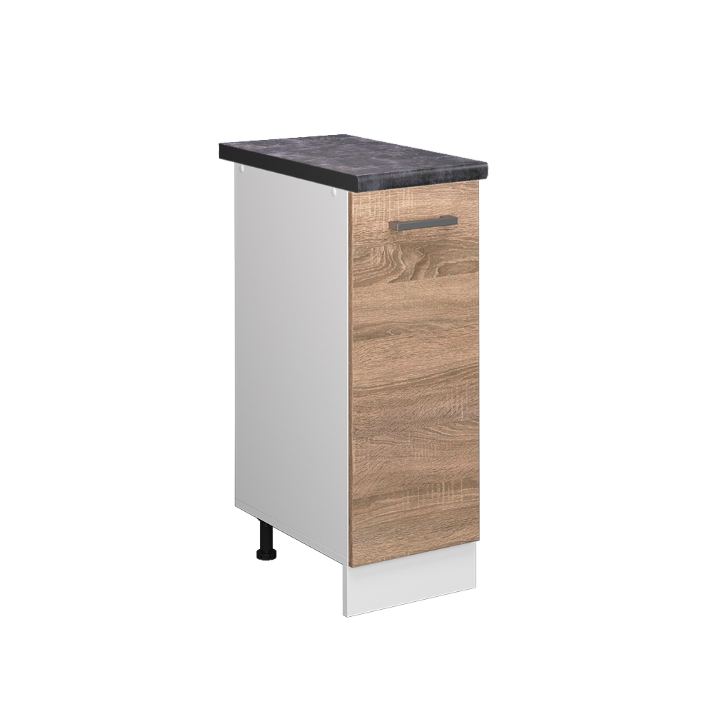 foto del prodotto vicco armadio cucina dispensa alto sonoma 30 cm , pl antracite