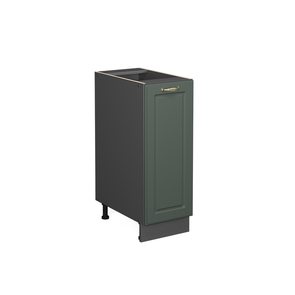 foto del prodotto vicco armadio cucina dispensa alto verde oro country house 30 cm senza piano di lavoro