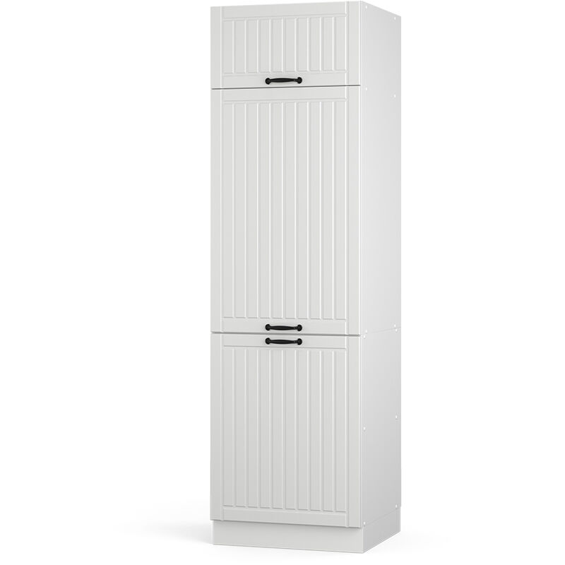 foto del prodotto vicco armadio frigorifero fame line, bianco casa di campagna, 60 cm