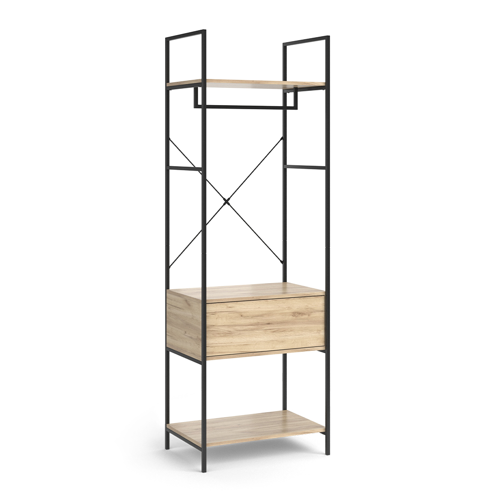 foto del prodotto vicco armadio legno 60 x 180 cm con cassetto