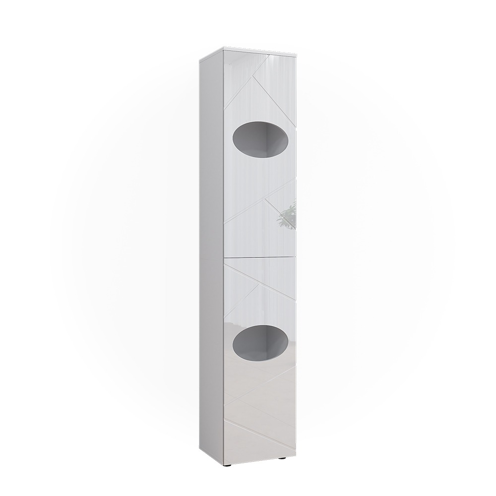 foto del prodotto vicco armadio per la biancheria bianco 32 x 192 cm