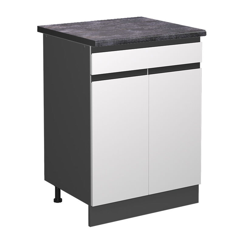 foto del prodotto vicco base da cucina r line, bianco, 60 cm , ap antracite