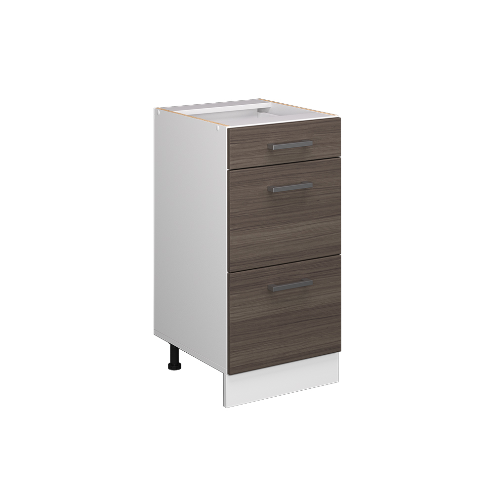 foto del prodotto vicco base universale grigio 40 cm con cassetti, senza piano di lavoro