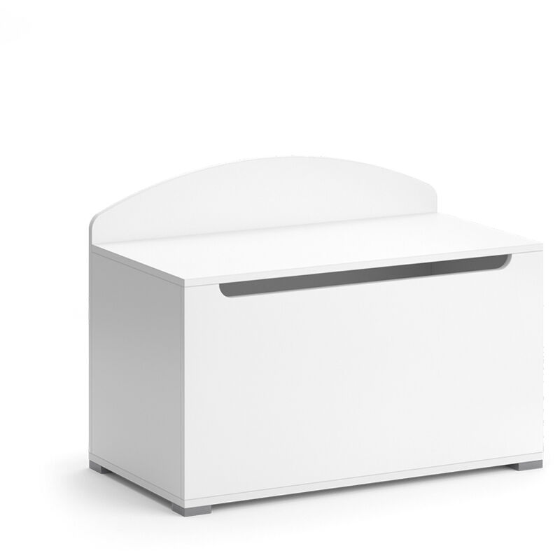 foto del prodotto vicco cassapanca per giocattoli arno, bianco, 85 x 63.7 cm con coperchio