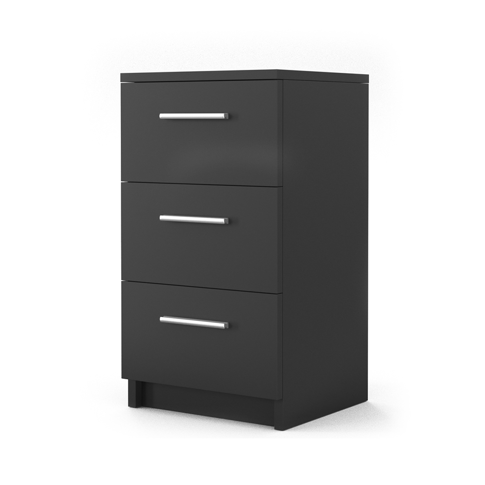 foto del prodotto vicco comodini camera da letto nero 38 x 66 cm