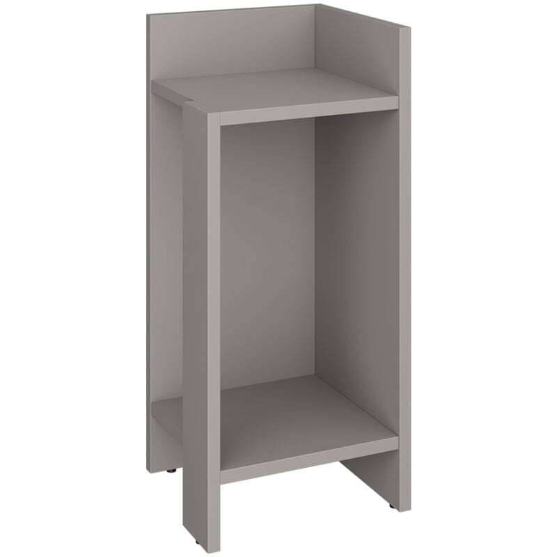 foto del prodotto vicco comodino camera da letto lenar, grigio, 27 x 60 cm
