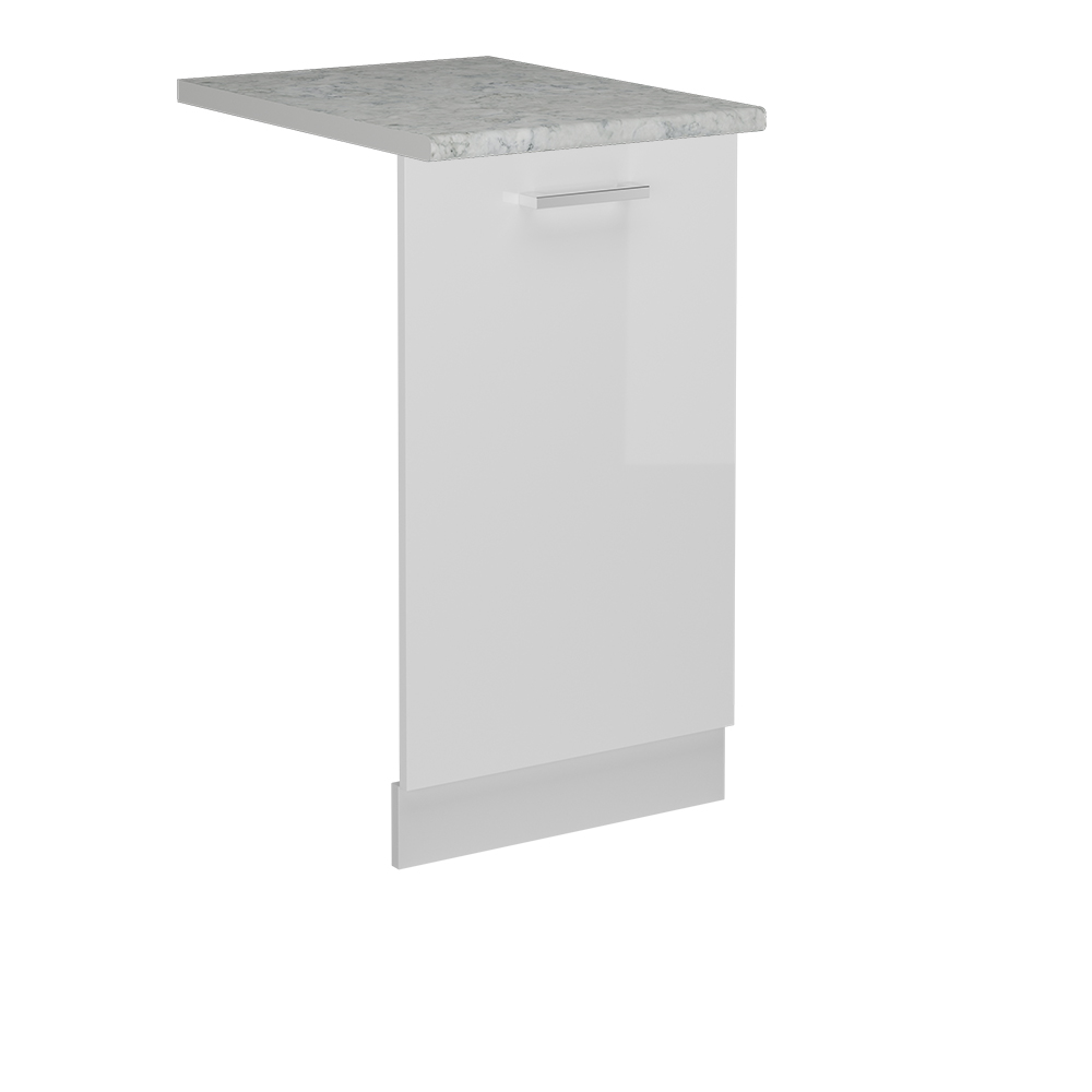foto del prodotto vicco coperchio per lavastoviglie bianco lucido 45 cm , pl marmo
