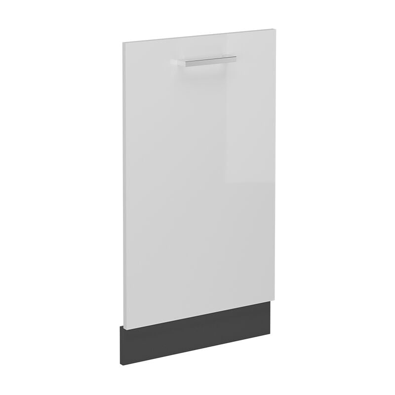 foto del prodotto vicco coperchio per lavastoviglie r line, bianco lucido, 45 cm senza piano di lavoro