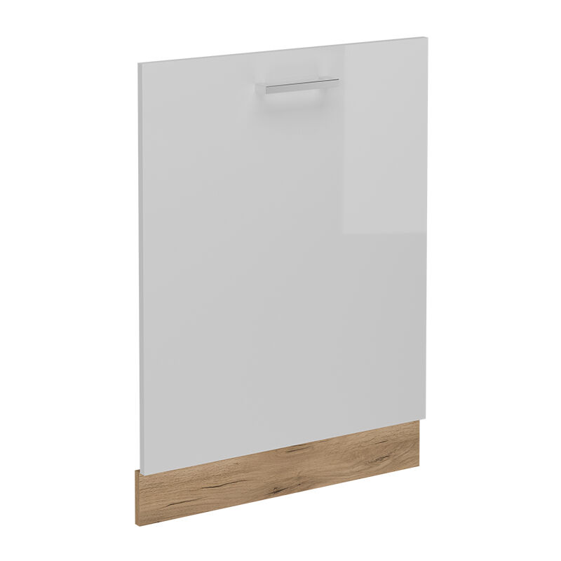 foto del prodotto vicco coperchio per lavastoviglie r line, bianco lucido, 60 cm senza piano di lavoro