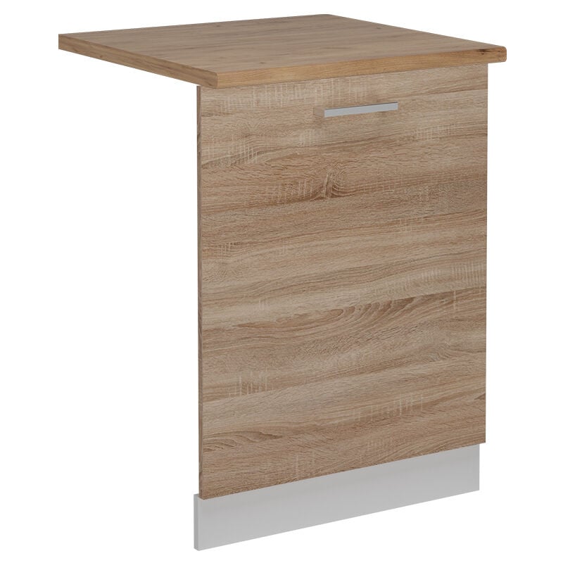 foto del prodotto vicco coperchio per lavastoviglie r line, sonoma, 60 cm , pl rovere
