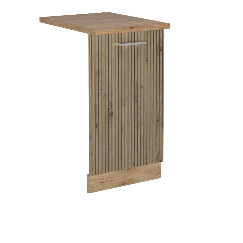 foto del prodotto vicco coperchio per lavastoviglie rovere artigianale 45 cm , pl rovere