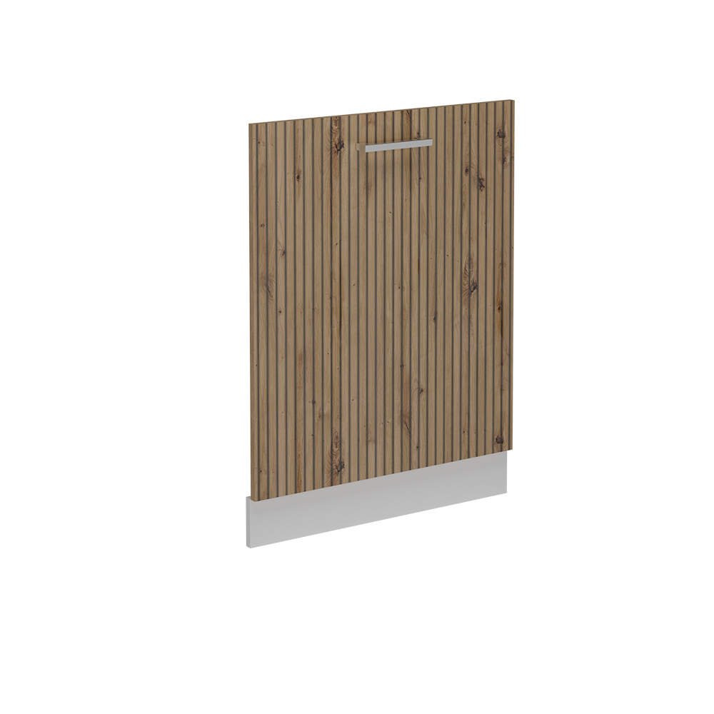 foto del prodotto vicco coperchio per lavastoviglie rovere artigianale 60 cm senza piano di lavoro