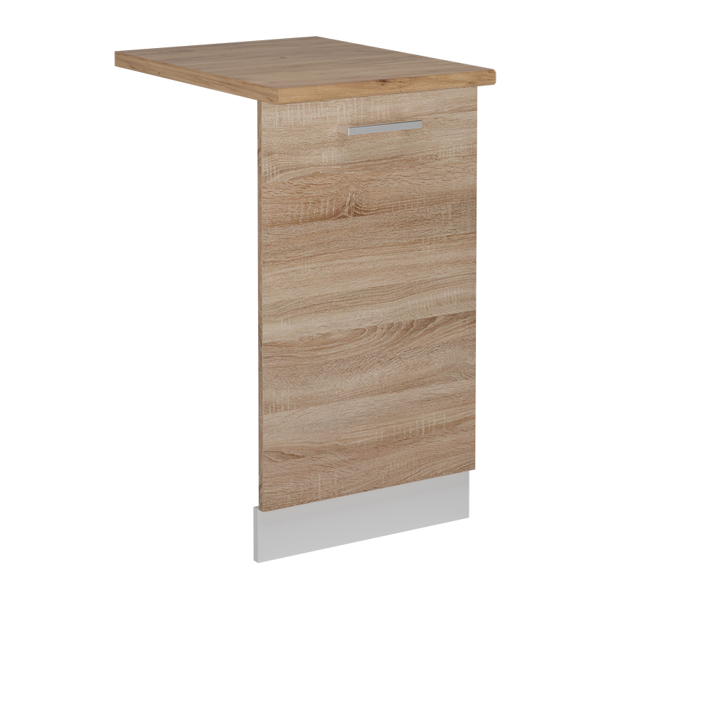 foto del prodotto vicco coperchio per lavastoviglie sonoma 45 cm , pl rovere
