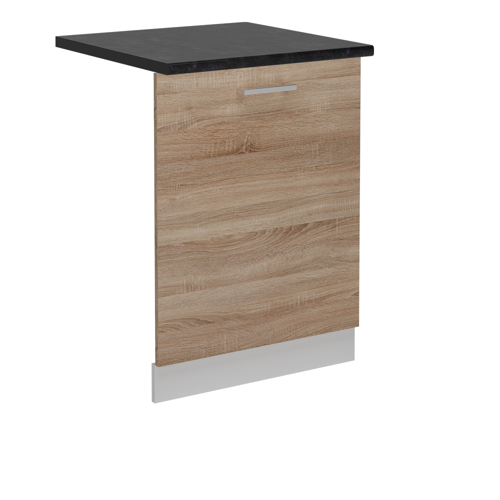 foto del prodotto vicco coperchio per lavastoviglie sonoma 60 cm , pl antracite