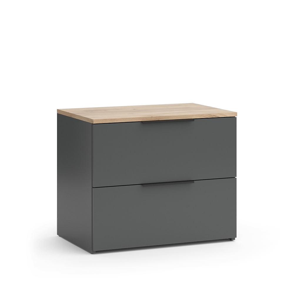 foto del prodotto vicco credenza antracite 60 x 50 cm con 2 cassetti