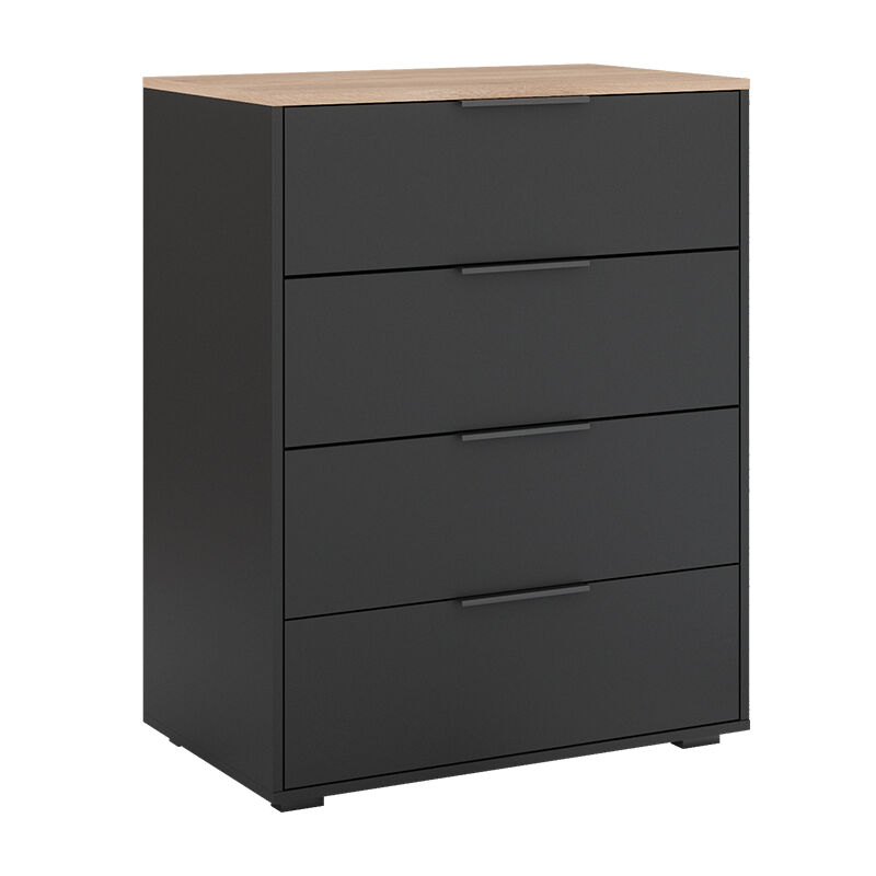 foto del prodotto vicco credenza betti, antracite, 120 x 83.6 cm con 4 cassetti