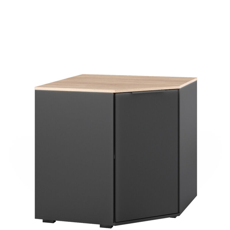 foto del prodotto vicco credenza betti, antracite, 77.9 x 77.9 cm con 1 porta
