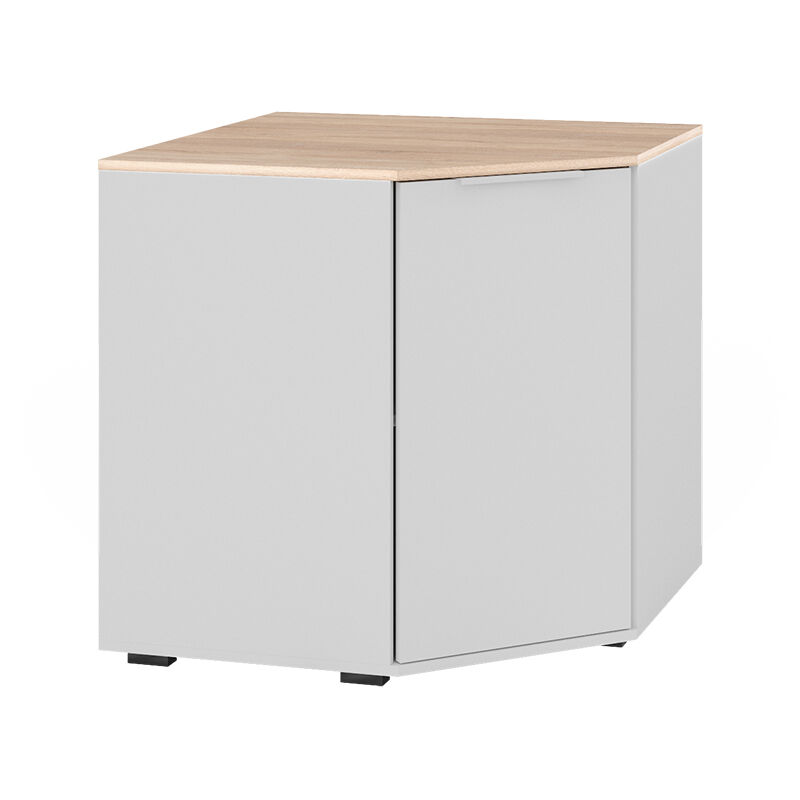 foto del prodotto vicco credenza betti, bianco sonoma, 77.9 x 77.9 cm con 1 porta