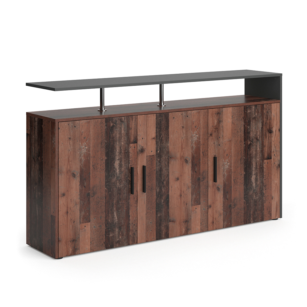 foto del prodotto vicco credenza legno antico 35 x 91.6 cm
