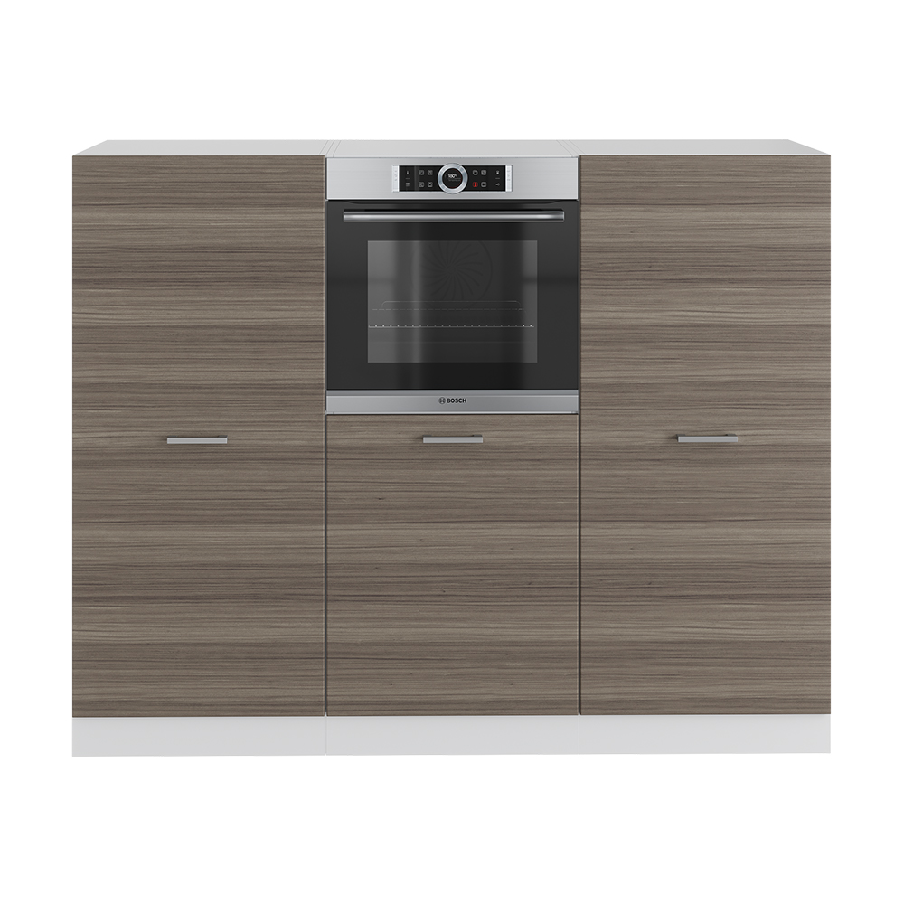 foto del prodotto vicco cucine componibili piccole r line, grigio prezioso bianco, 180 cm senza piano di lavoro