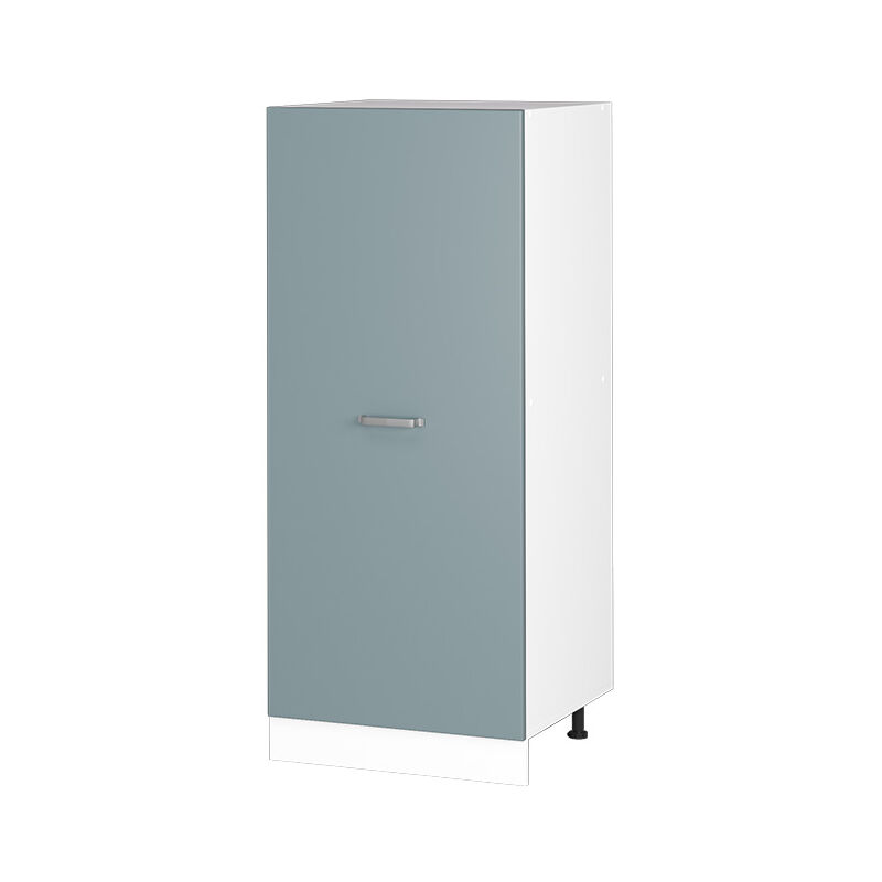 foto del prodotto vicco dispensa universale r line, grigio blu, 60 cm con ripiani aperti e anta