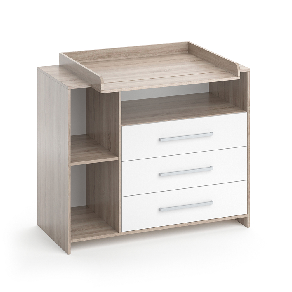 foto del prodotto vicco fasciatoio bianco sonoma 113 x 100 cm