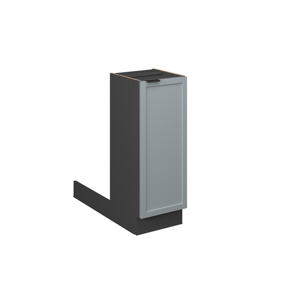 foto del prodotto vicco isola cucina blu grigio chiaro 30 cm senza piano di lavoro