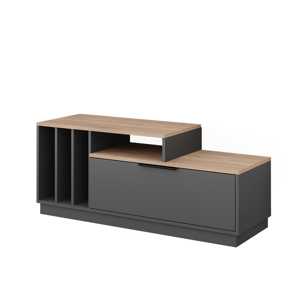 foto del prodotto vicco lavagna antracite/sonoma 120 x 49.9 cm con 1 porta