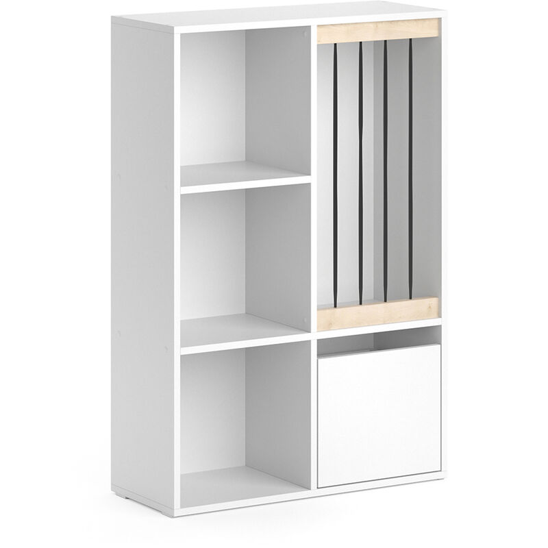 foto del prodotto vicco libreria bambini luigi, bianco, 72 x 107.8 cm