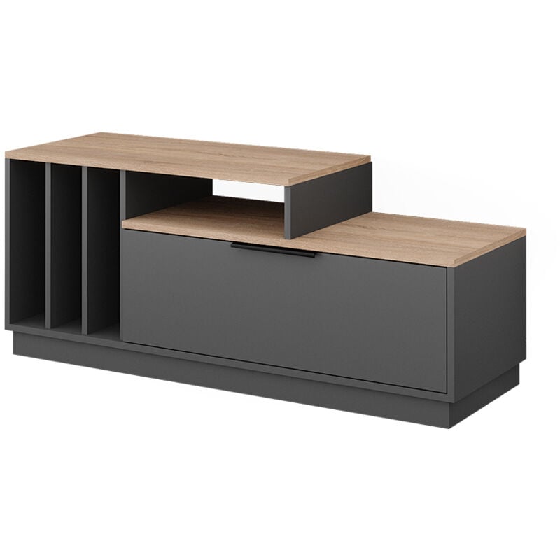 foto del prodotto vicco lowboard betti, antracite sonoma, 120 x 49.9 cm