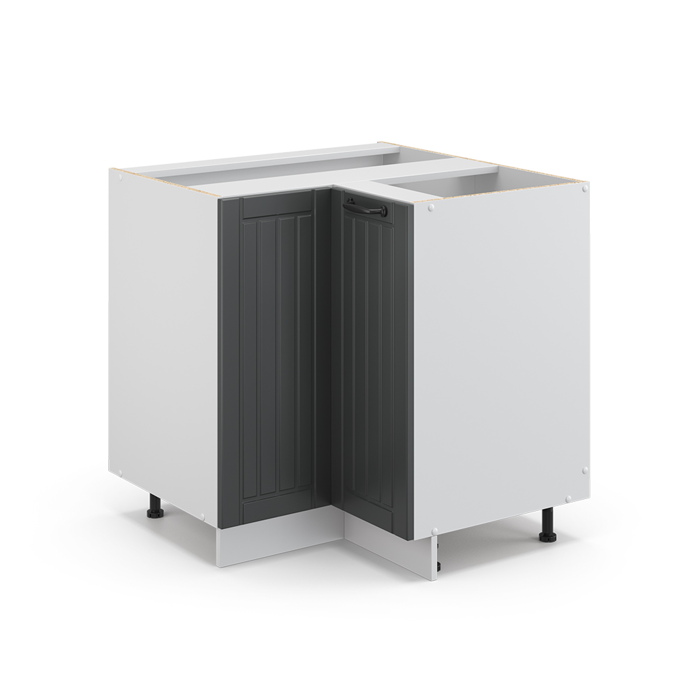 foto del prodotto vicco mobile ad angolo cucina antracite casa di campagna 80.5 cm senza piano di lavoro