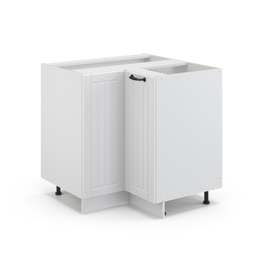 foto del prodotto vicco mobile ad angolo cucina bianco casa di campagna 80.5 cm senza piano di lavoro