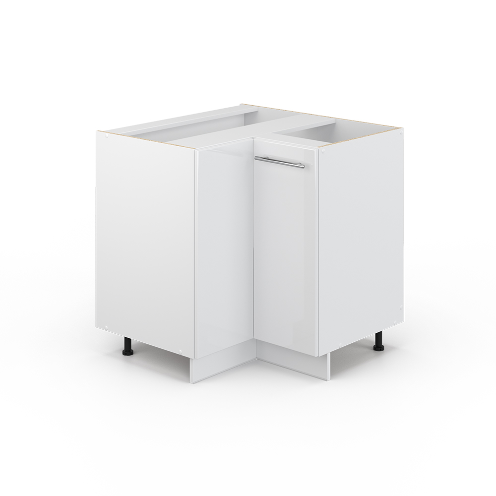 foto del prodotto vicco mobile ad angolo cucina bianco lucido 80.5 cm senza piano di lavoro