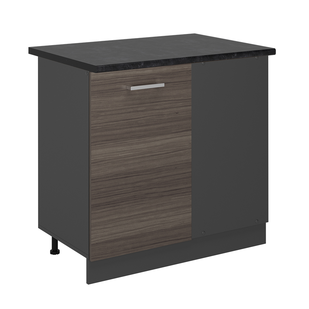 foto del prodotto vicco mobile ad angolo cucina grigio nobile 86 cm , pl antracite