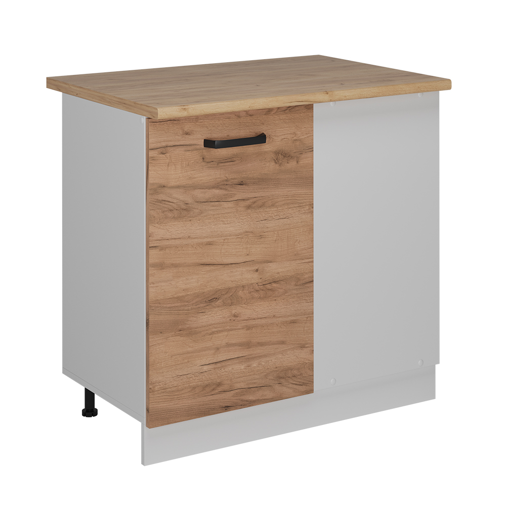 foto del prodotto vicco mobile ad angolo cucina quercia dorata 86 cm pt rovere