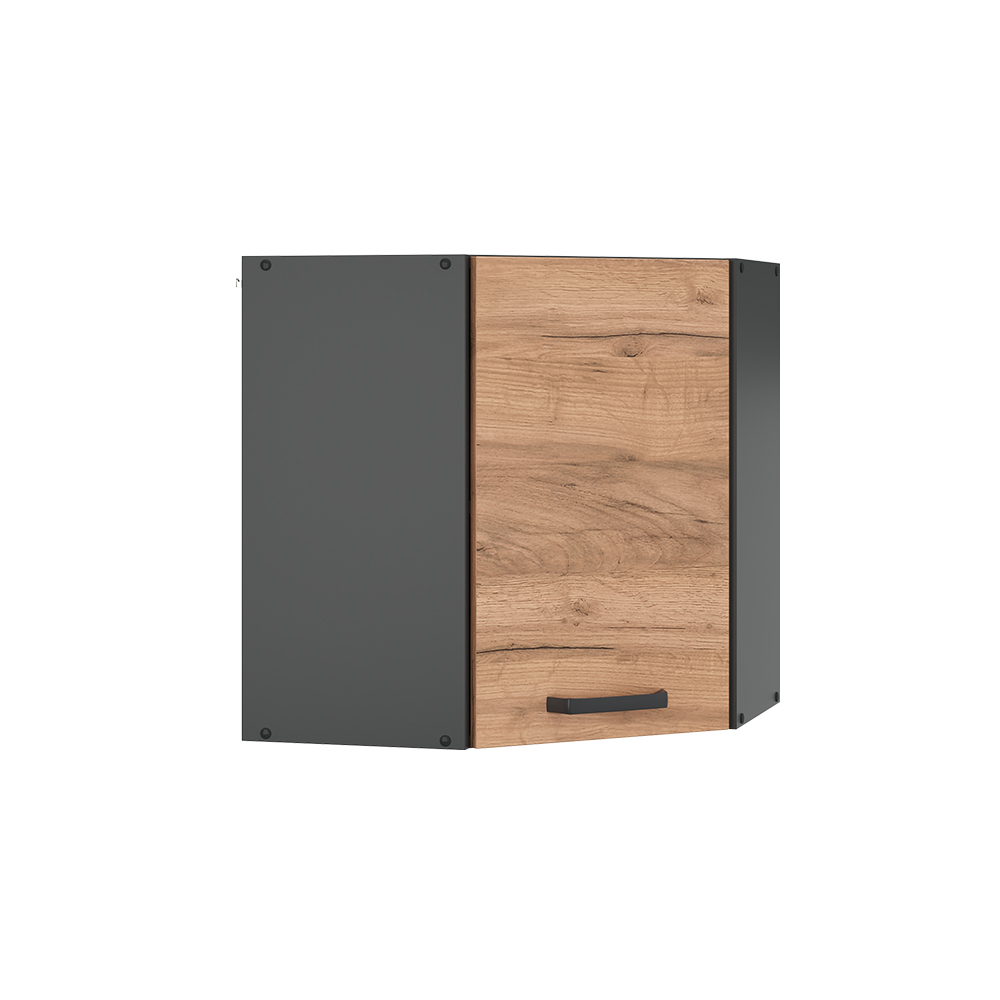 foto del prodotto vicco mobile angolare da cucina quercia dorata 57 cm