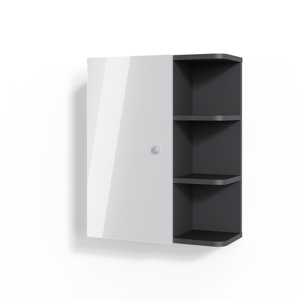 foto del prodotto vicco mobile bagno bianco lucido 47.2 x 59.2 cm