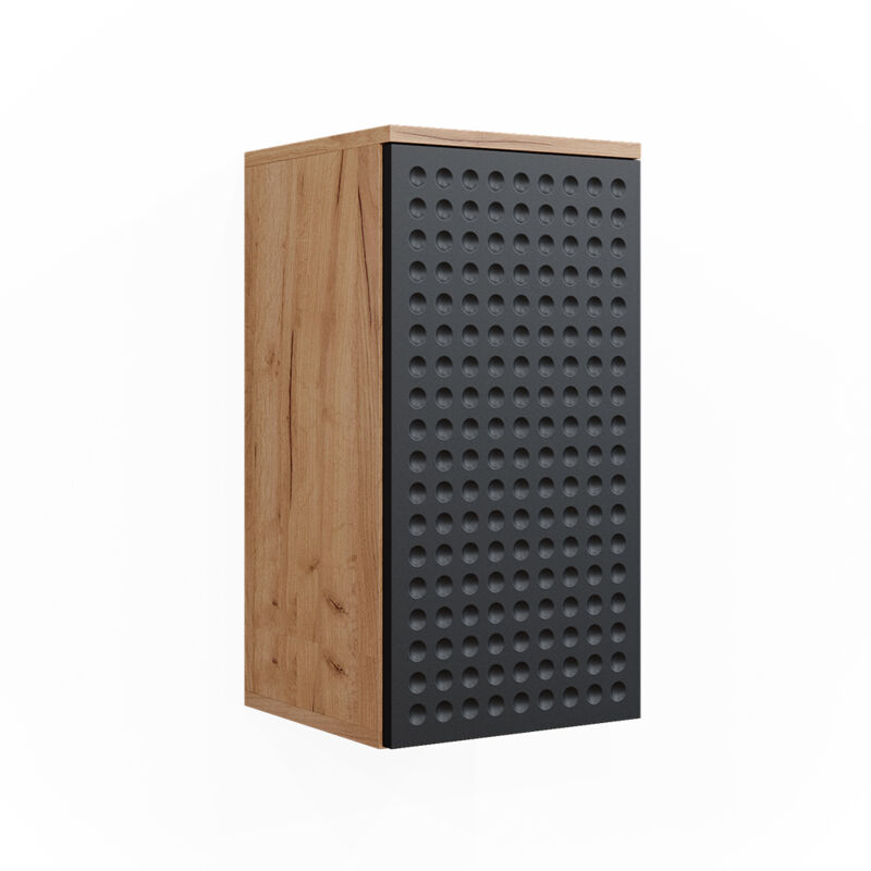 foto del prodotto vicco mobile bagno irma, antracite puntinato, 30 x 59 cm 2 scomparti, bagno