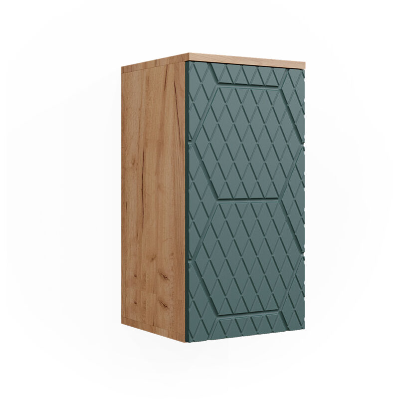 foto del prodotto vicco mobile bagno irma, verde, 30 x 59 cm 2 scomparti, bagno