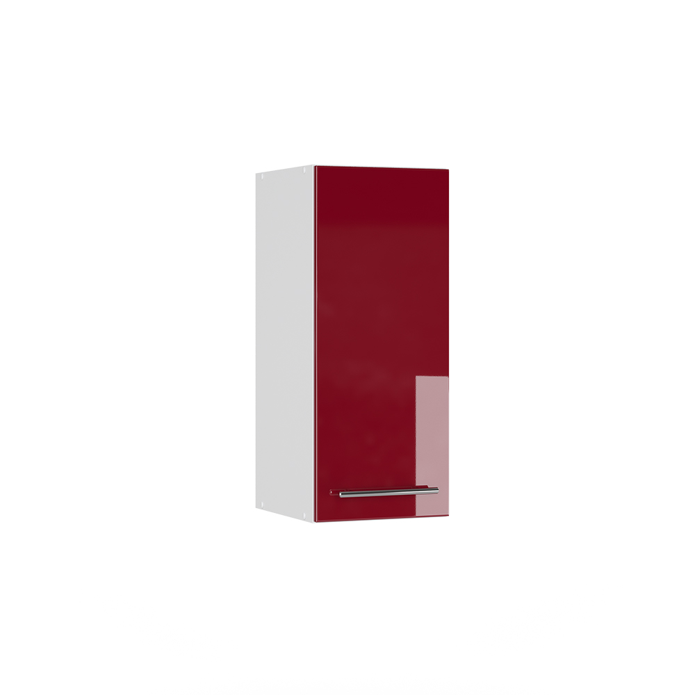 foto del prodotto vicco mobile bagno rosso bordeaux lucido 30 x 72 cm