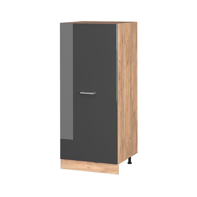 foto del prodotto vicco mobile cucina dispensa r line, antracite lucido, 60 cm