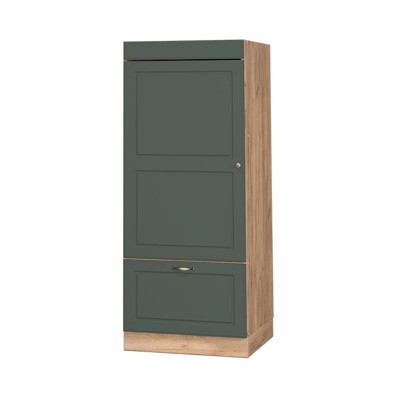 foto del prodotto vicco mobile cucina microonde fame line, verde oro country house, 60 cm