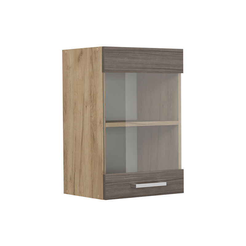 foto del prodotto vicco mobile da cucina in vetro r line, grigio nobile, 40 cm