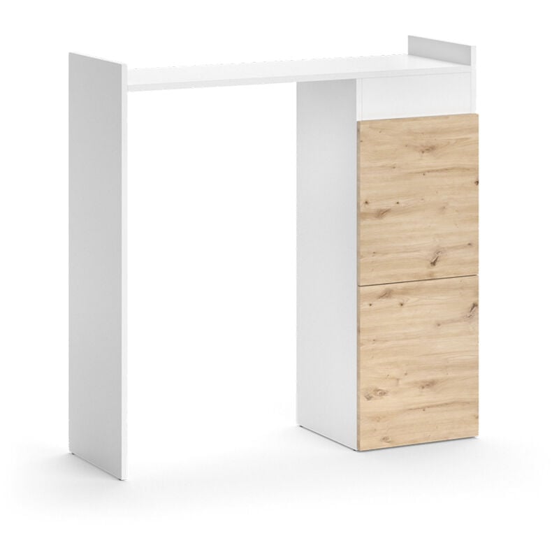 foto del prodotto vicco mobile lavatrice alf, bianco, 99 x 98 cm con 2 cassetti