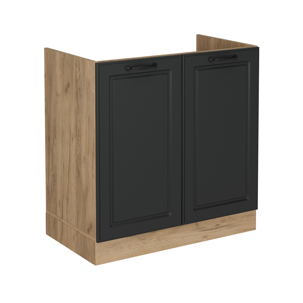 foto del prodotto vicco mobile lavello cucina antracite casa di campagna 80 cm senza piano di lavoro