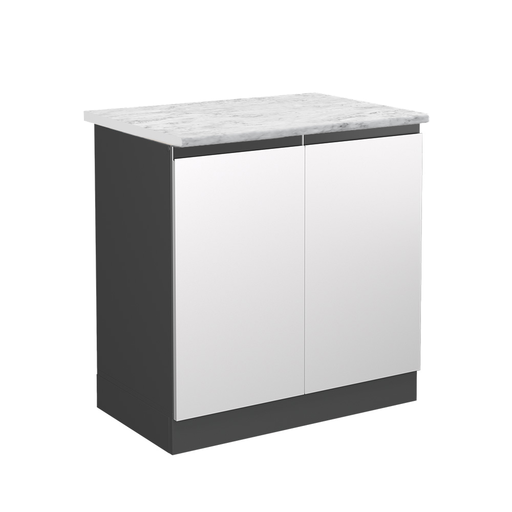 foto del prodotto vicco mobile lavello cucina bianco 80 cm pl marmo